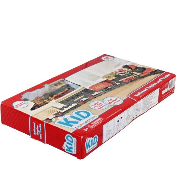 Kid Connection Railroad Engine Tracks 22 Pieces Battery Powered Real Train Sound - Picture 5 of 10